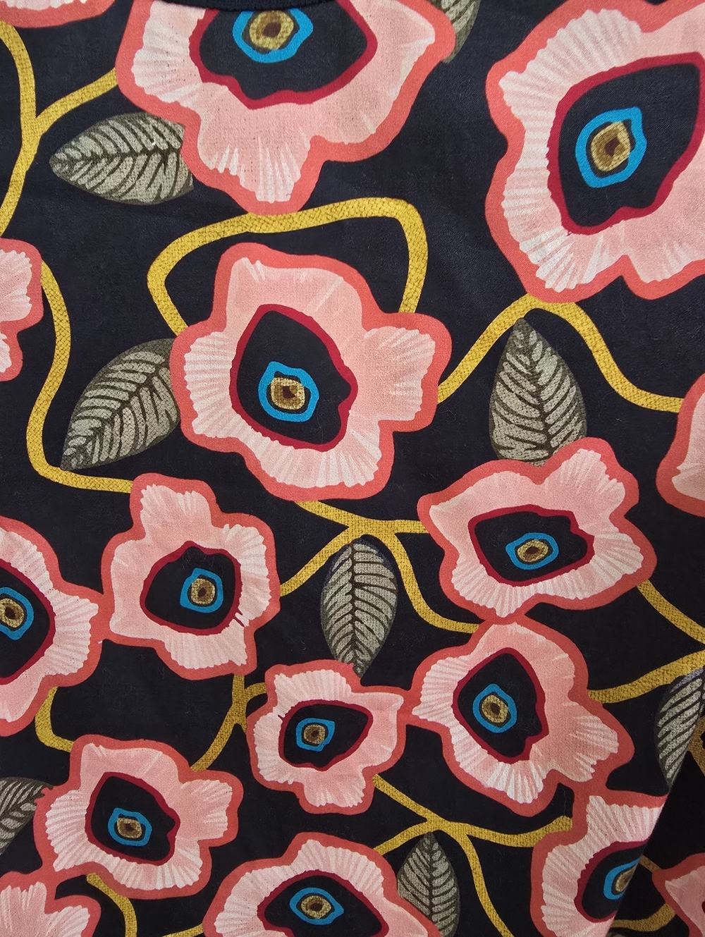 Elizabeth James The Label London Dress In Poppies Print Size Small - Picture 10 of 11